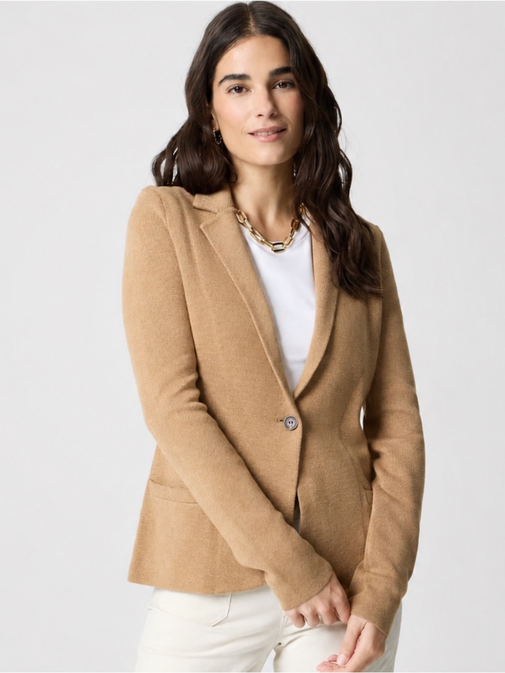 Preppy J. Crew Factory Schoolboy Sweater Blazer Size XL 100% Cotton